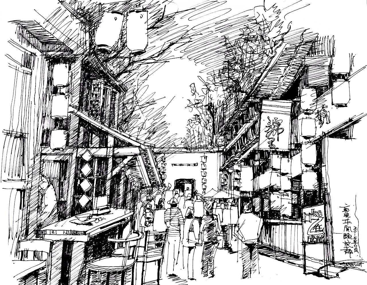 手繪寫(xiě)生     （二）