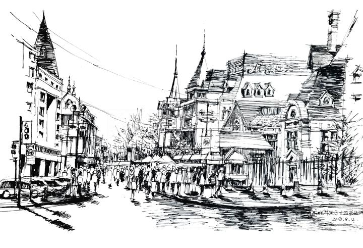 手繪寫(xiě)生     （二）