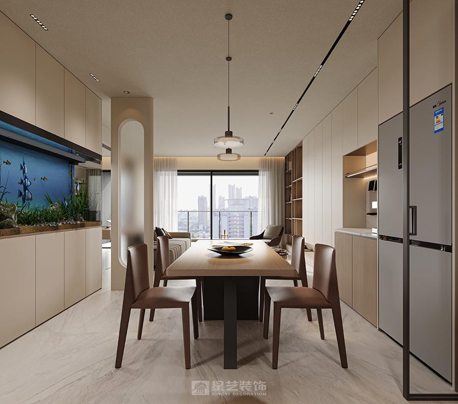 柔棕雅境，松弛感的現(xiàn)代輕奢居