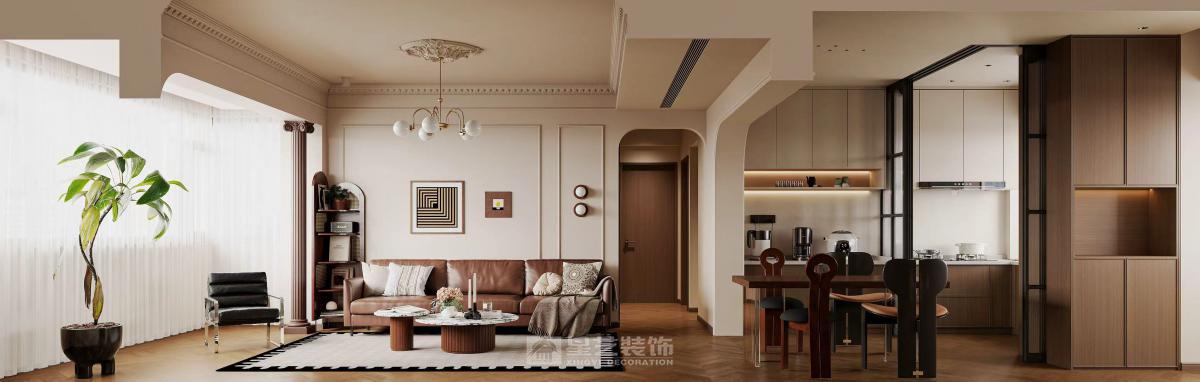 棕木雅韻，時光棲居