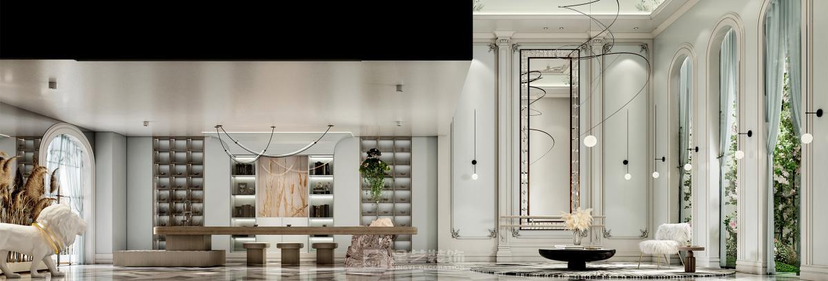 法式雙拼別墅設計