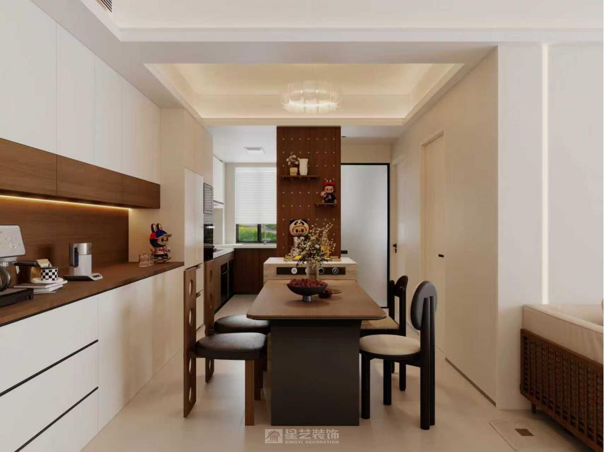 不張揚的奶油調，搭配恰到好處的暖，家就該是這般溫柔的模樣