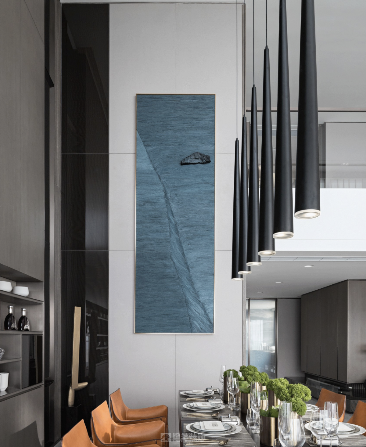 頂層躍層——復式挑空的廳