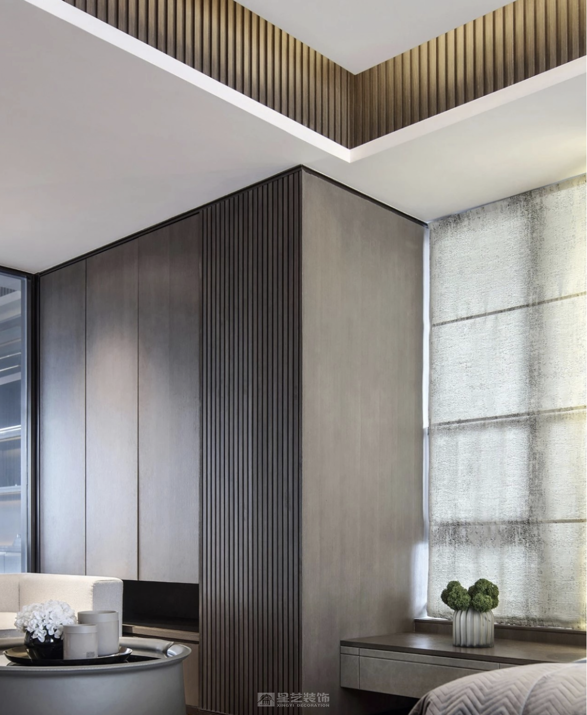 頂層躍層——復式挑空的廳